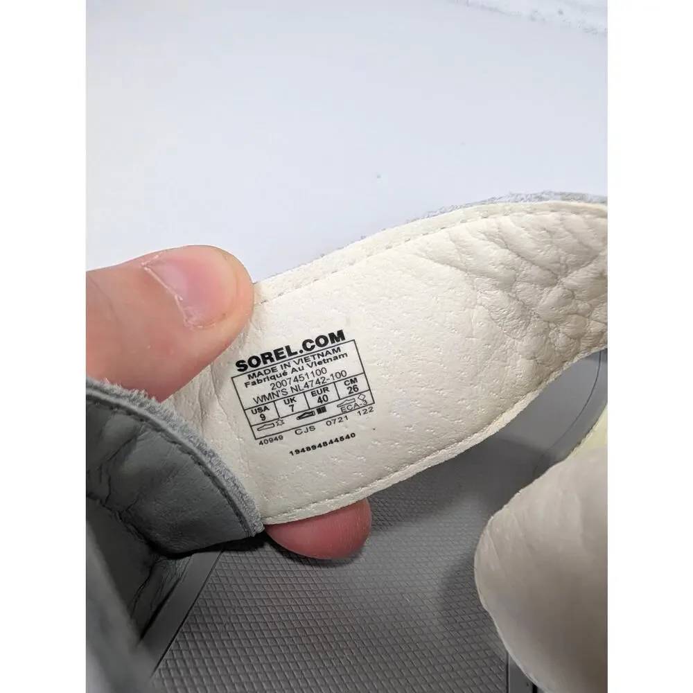 Sorel Women's 9 Explorer Blitz Sandals - White - Picture 6 of 7